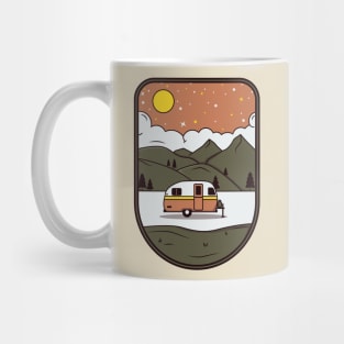 Vintage camping-car | Fathers Day Mug